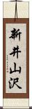 新井山沢 Scroll