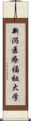 新潟医療福祉大学 Scroll