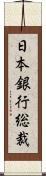 日本銀行総裁 Scroll