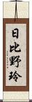 日比野玲 Scroll