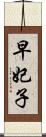 早妃子 Scroll