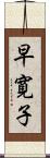 早寛子 Scroll