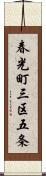 春光町三区五条 Scroll
