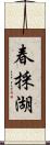春採湖 Scroll