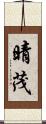 晴茂 Scroll