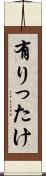有りったけ Scroll