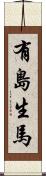 有島生馬 Scroll
