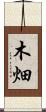 木畑 Scroll