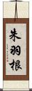 朱羽根 Scroll