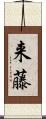 来藤 Scroll