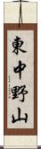 東中野山 Scroll
