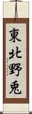 東北野兎 Scroll