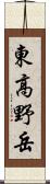 東高野岳 Scroll