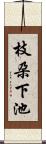 枝朶下池 Scroll