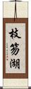 枝笏湖 Scroll