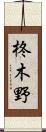 柊木野 Scroll