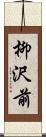 柳沢前 Scroll