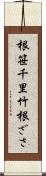 根笹 Scroll