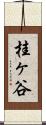 桂ヶ谷 Scroll
