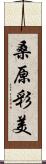 桑原彩美 Scroll