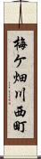 梅ケ畑川西町 Scroll