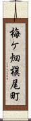 梅ケ畑槇尾町 Scroll