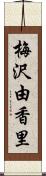 梅沢由香里 Scroll