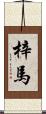 梓馬 Scroll