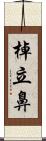 棹立鼻 Scroll