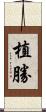 植勝 Scroll