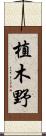 植木野 Scroll
