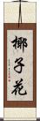椰子花 Scroll
