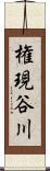 権現谷川 Scroll