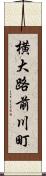 横大路前川町 Scroll