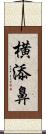 横添鼻 Scroll