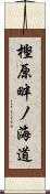 樫原畔ノ海道 Scroll