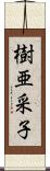 樹亜采子 Scroll