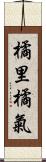 橘里橘氣 Scroll