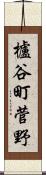 櫨谷町菅野 Scroll