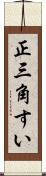 正三角すい Scroll