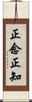 正念正知 Scroll