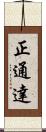 正通達 Scroll
