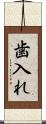 歯入れ Scroll