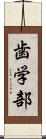 歯学部 Scroll