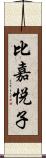 比嘉悦子 Scroll