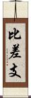 比差支 Scroll
