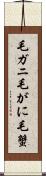 毛ガニ Scroll