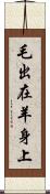 毛出在羊身上 Scroll