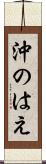 沖のはえ Scroll