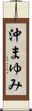 沖まゆみ Scroll